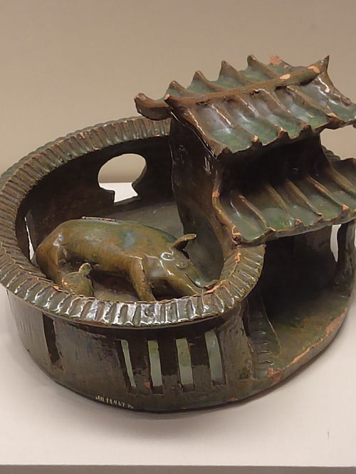 陶猪圈 东汉